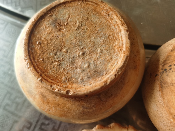 古玩陶瓷吉州窯 景德鎮(zhèn)窯 剔花月影梅荷葉蓋罐拍賣，當前價格4800元
