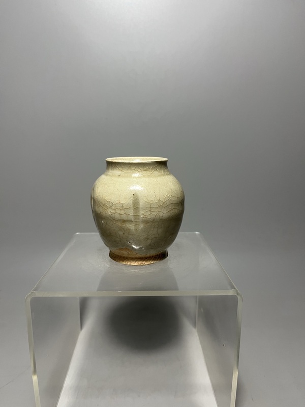 古玩陶瓷青白釉瓜棱罐拍賣,當前價格0元