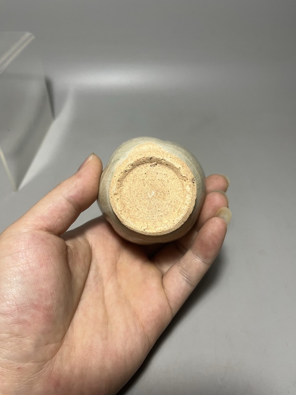 古玩陶瓷青白釉瓜棱罐拍賣,當前價格0元