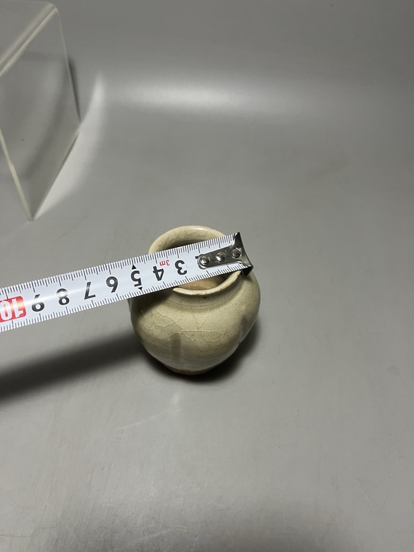 古玩陶瓷青白釉瓜棱罐拍賣,當前價格0元