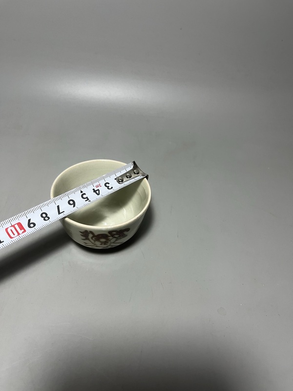 古玩陶瓷鐵銹花鐘杯拍賣,當前價格0元