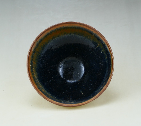 古玩陶瓷精品:南宋遇林亭窯黑釉茶盞拍賣,當前價格1300元