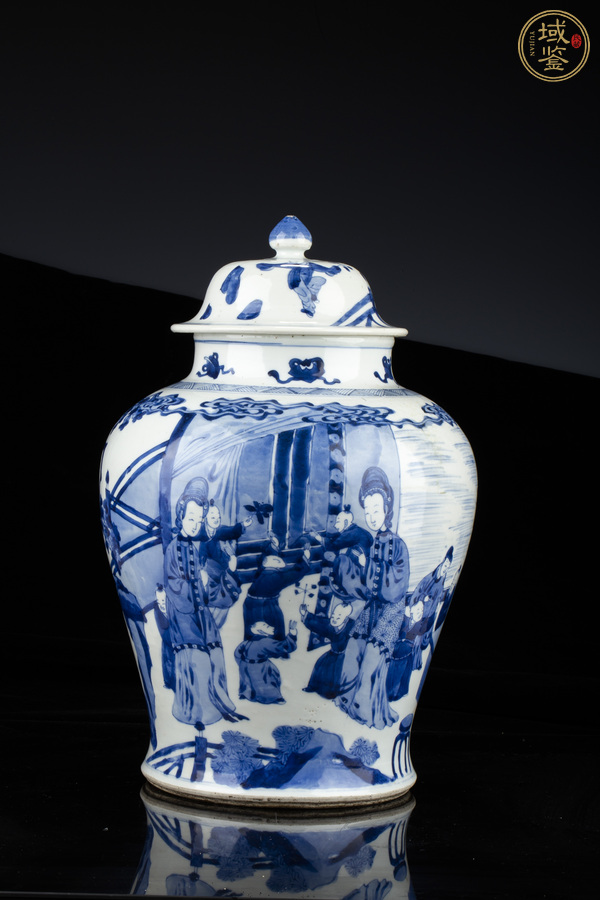 古玩陶瓷清康熙·青花四妃十六子紋將軍罐
真品鑒賞圖