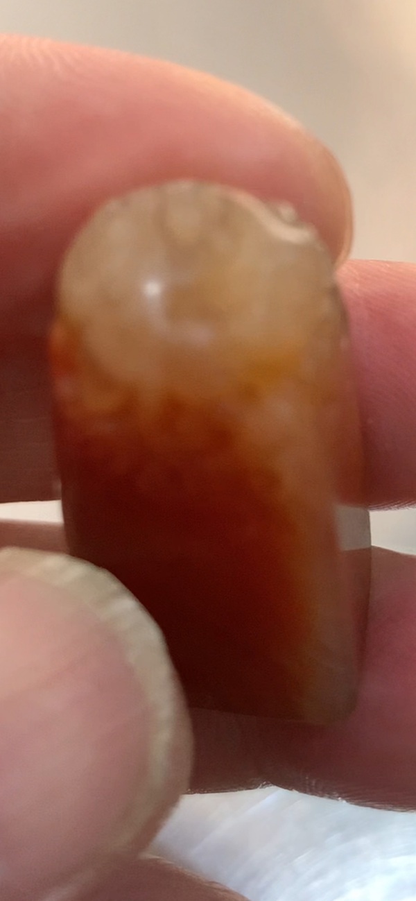 古玩雜項壽山高山石雕瑞獸紋章料拍賣,當前價格999元