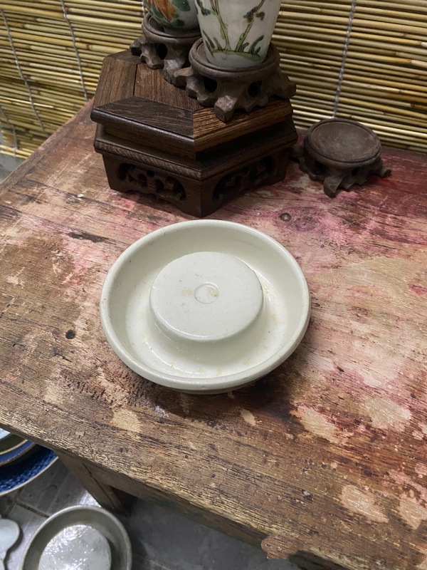 古玩陶瓷民國(guó)白釉壺承拍賣(mài),當(dāng)前價(jià)格150元