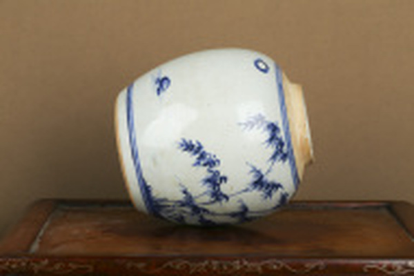 古玩陶瓷清雍正·青花歲寒三友紋罐拍賣，當(dāng)前價(jià)格16880元