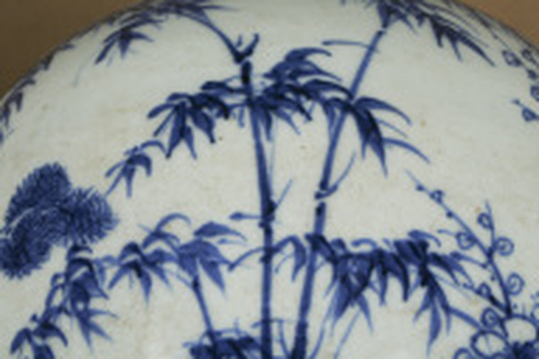 古玩陶瓷清雍正·青花歲寒三友紋罐拍賣，當(dāng)前價(jià)格16880元