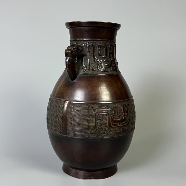 古玩銅器銅尊拍賣,當前價格6300元