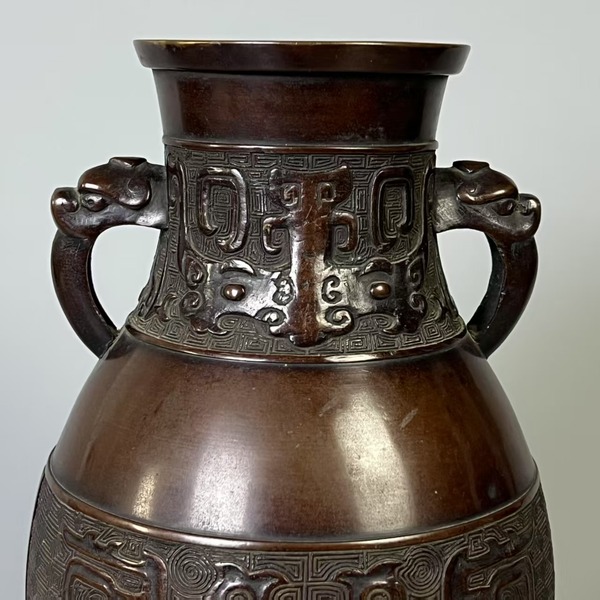 古玩銅器銅尊拍賣,當前價格6300元