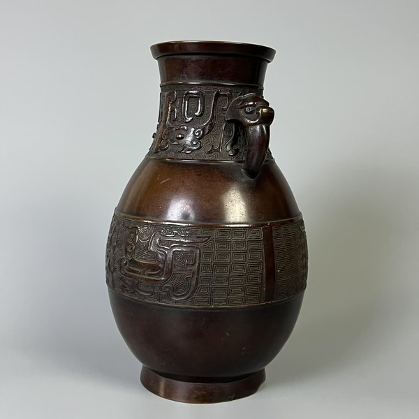 古玩銅器銅尊拍賣,當前價格6300元
