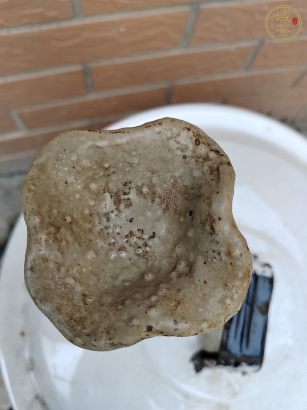 古玩陶瓷磁州窯系童子燭臺真品鑒賞圖