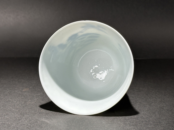 古玩陶瓷清道光·青花仙人乘槎紋鈴鐺杯拍賣,當前價格5500元