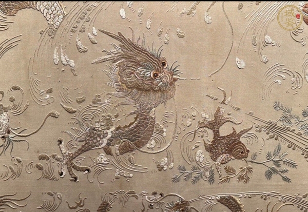 古玩雜項(xiàng)刺繡真品鑒賞圖