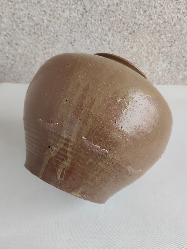 古玩陶瓷茶葉末釉罐拍賣,當(dāng)前價格580元