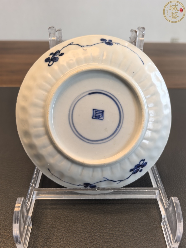 古玩陶瓷康熙青花折枝花卉紋杯碟拍賣，當前價格1500元