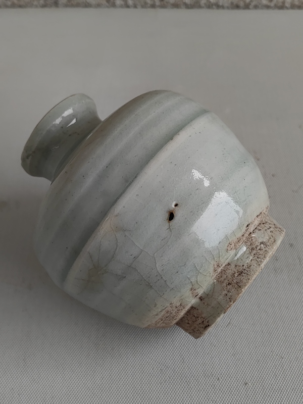 古玩陶瓷白釉瓶拍賣,當前價格680元