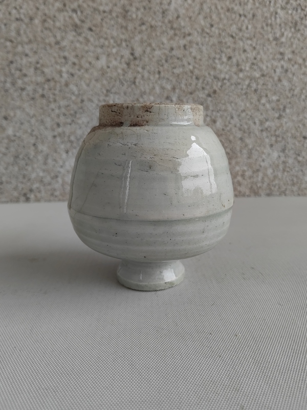 古玩陶瓷白釉瓶拍賣,當前價格680元