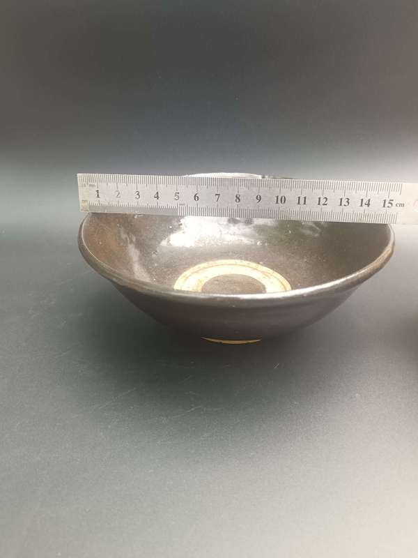 古玩陶瓷元末明初~三碗不過崗酒碗拍賣,當前價格10元