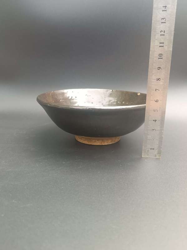 古玩陶瓷元末明初~三碗不過崗酒碗拍賣,當前價格10元