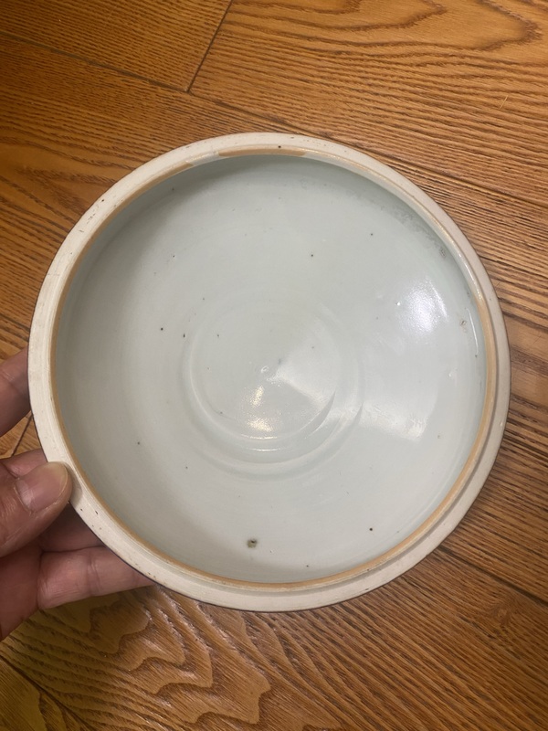 古玩陶瓷青花冰梅圖蓋缸拍賣，當(dāng)前價(jià)格8600元