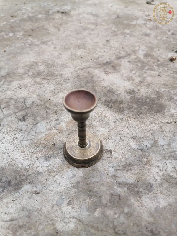 古玩銅器銅油燈真品鑒賞圖