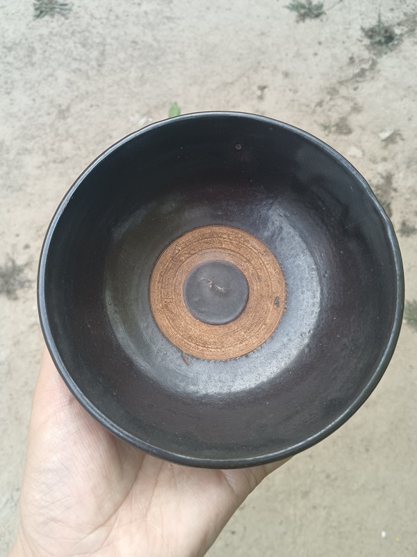 古玩轉賣元末明初～黑釉酒碗拍賣，當前價格888元