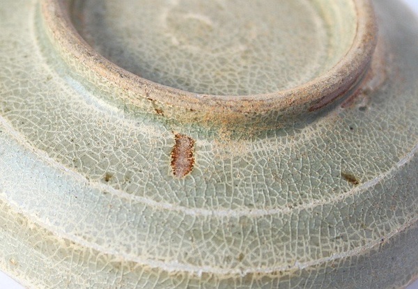 古玩陶瓷五代至北宋早期越窯青釉蓋盒拍賣,當(dāng)前價(jià)格2380元