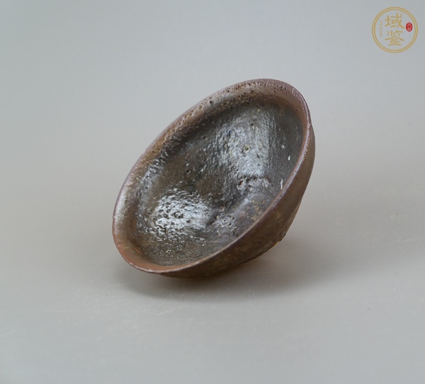 古玩陶瓷宋代·褐釉盞真品鑒賞圖
