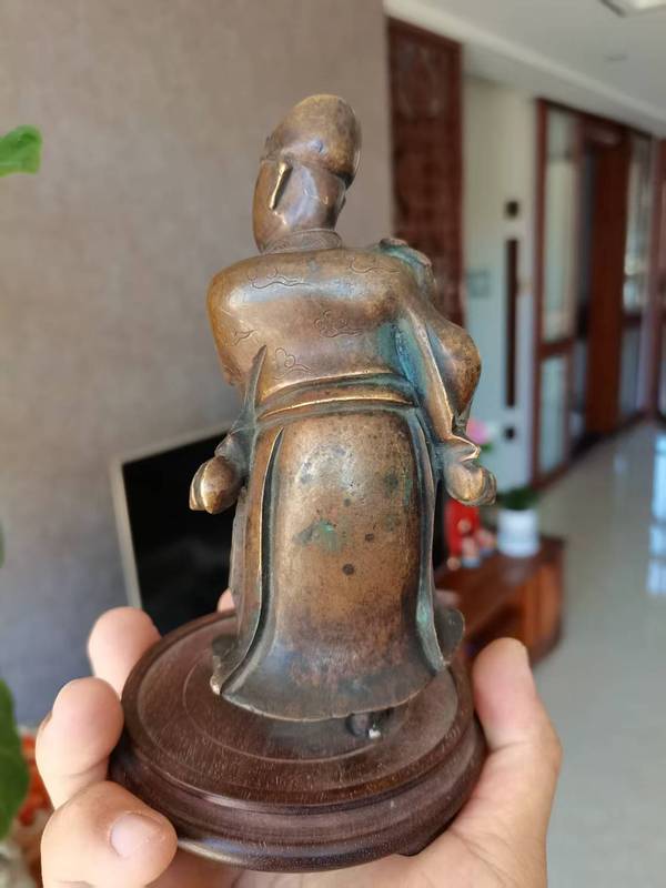 古玩銅器造像拍賣(mài)，當(dāng)前價(jià)格5800元