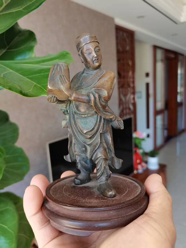 古玩銅器造像拍賣(mài)，當(dāng)前價(jià)格5800元