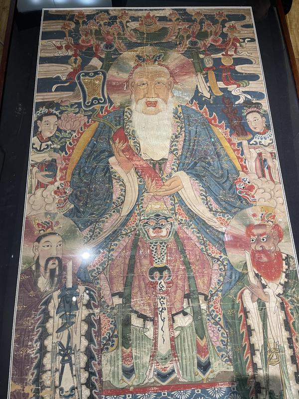 古玩字畫清代早期道教廟畫拍賣,當(dāng)前價格15888元