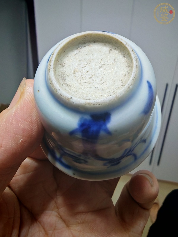 古玩陶瓷青花杯真品鑒賞圖