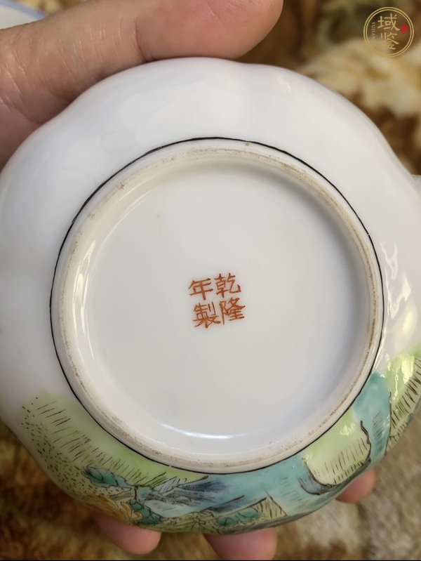 古玩陶瓷粉彩壺真品鑒賞圖