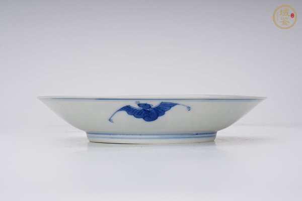 古玩陶瓷清光緒·?花纏枝蓮紋盤(官)真品鑒賞圖