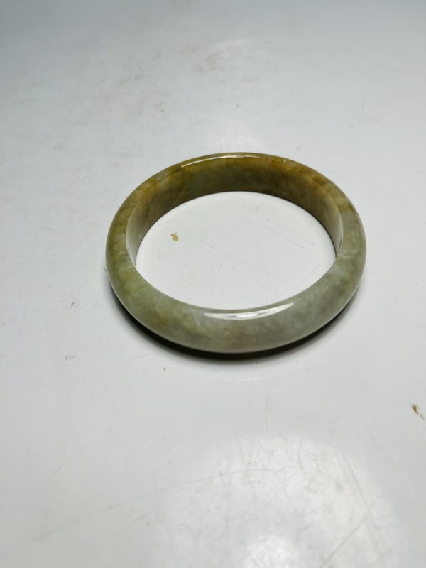 古玩雜項(xiàng)翡翠手鐲拍賣，當(dāng)前價(jià)格999元