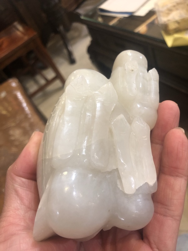 古玩玉器玉鵝拍賣，當前價格38000元