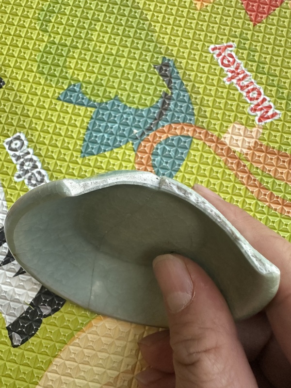 古玩陶瓷龍泉青瓷洗拍賣,當(dāng)前價(jià)格50元
