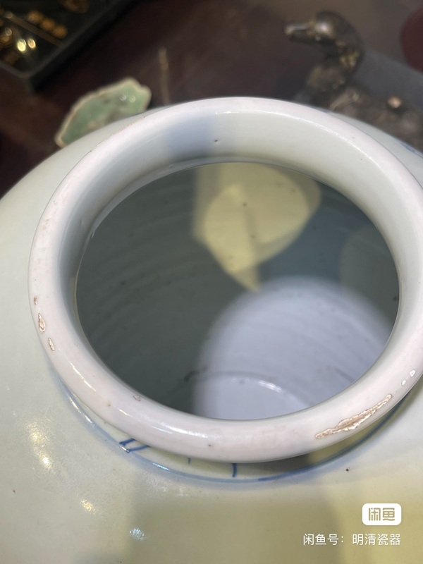 古玩陶瓷青花罐拍賣，當前價格1000元