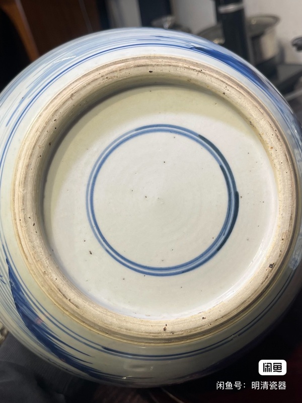 古玩陶瓷青花罐拍賣，當前價格1000元
