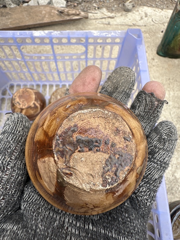 古玩陶瓷明.醬釉杯一套拍賣，當前價格5000元