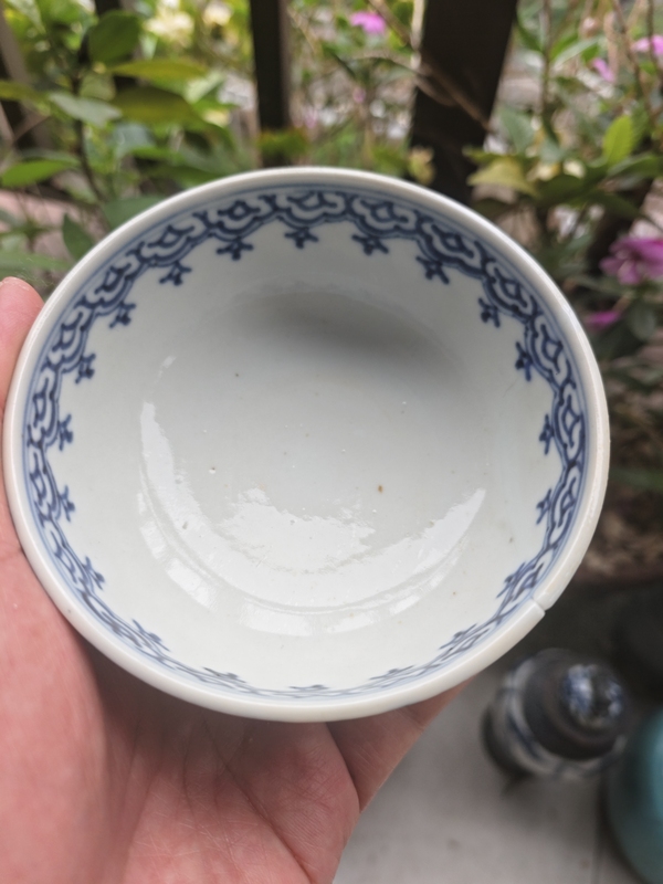 古玩陶瓷晚明一路連科青花盤(pán)拍賣(mài)，當(dāng)前價(jià)格380元