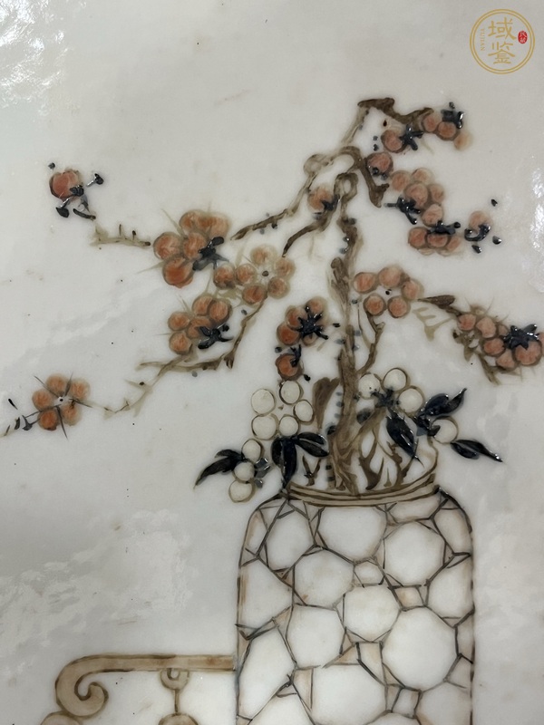 古玩字畫任煥章博古瓷板真品鑒賞圖