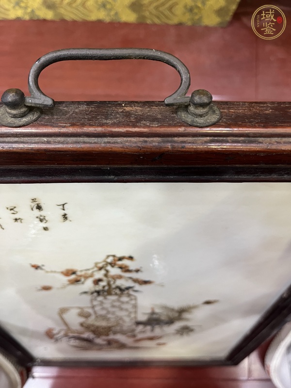 古玩字畫任煥章博古瓷板真品鑒賞圖
