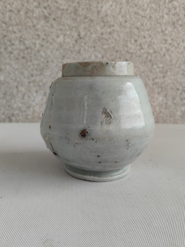 古玩陶瓷白釉罐拍賣(mài),當(dāng)前價(jià)格750元