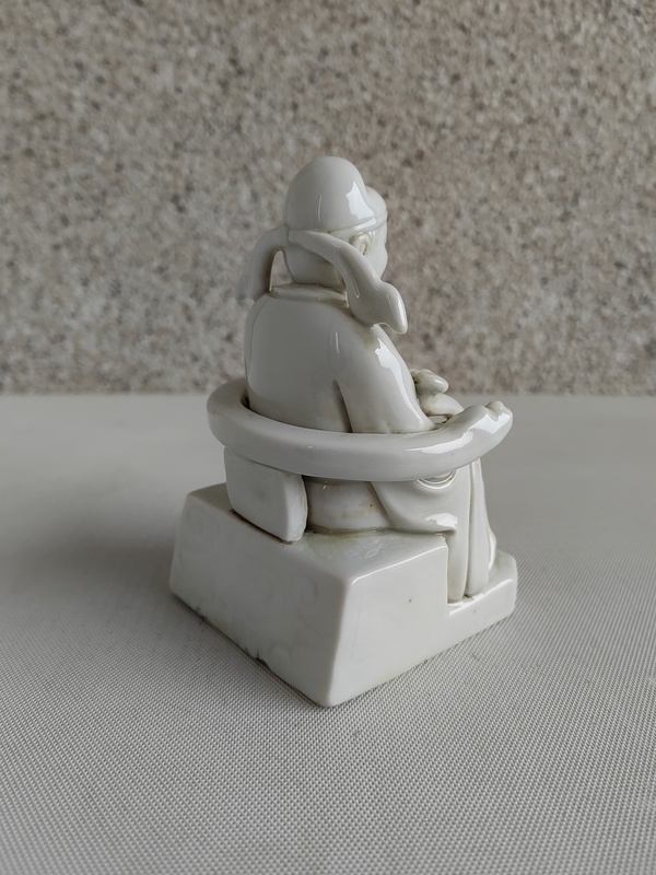 古玩陶瓷德化白瓷財(cái)神造像拍賣(mài),當(dāng)前價(jià)格480元