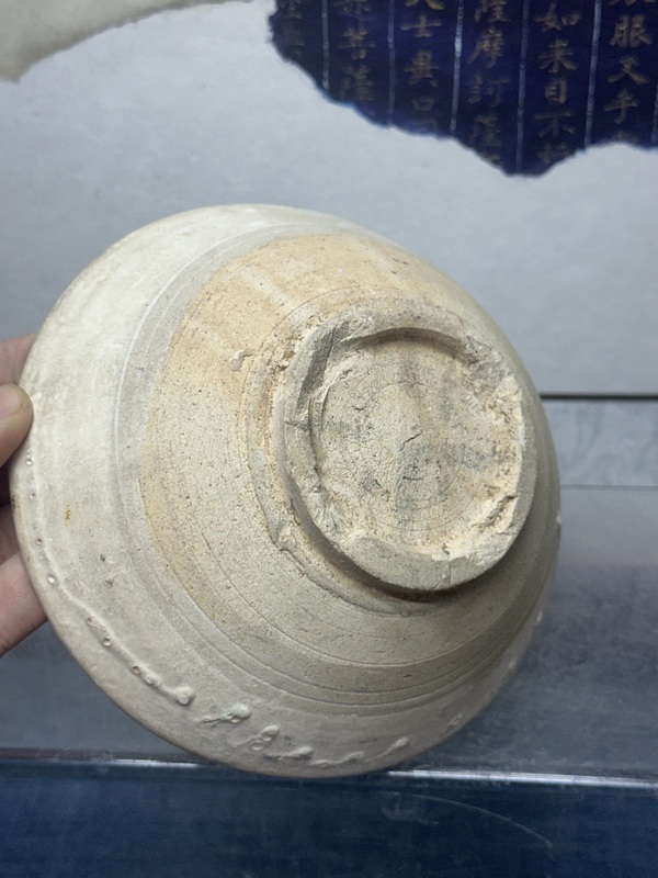 古玩陶瓷宋代邢窯白釉大碗拍賣，當前價格269元
