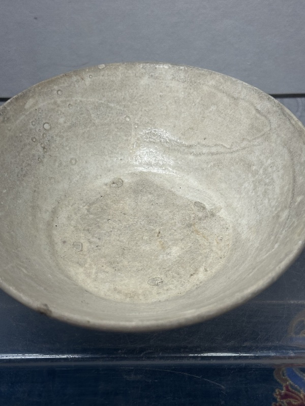 古玩陶瓷宋代邢窯白釉大碗拍賣，當前價格269元