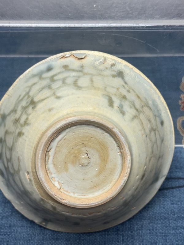 古玩陶瓷明代精品青花花卉碗拍賣，當前價格69元