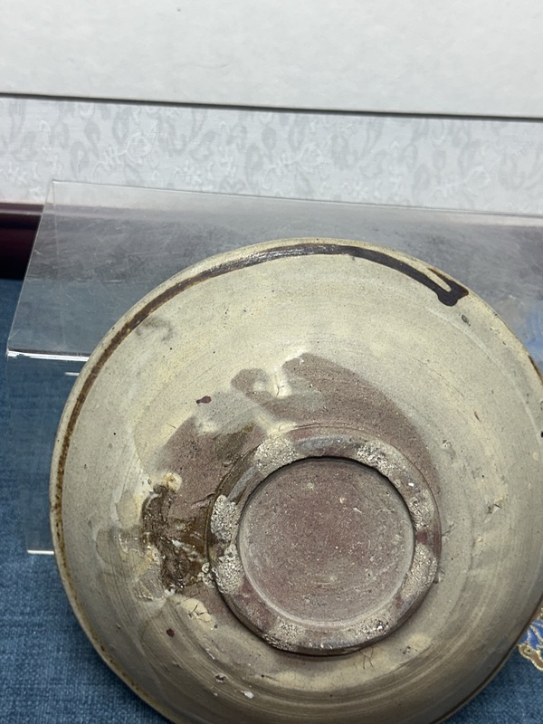 古玩陶瓷明代精品磁州窯蘭花盤拍賣，當前價格289元