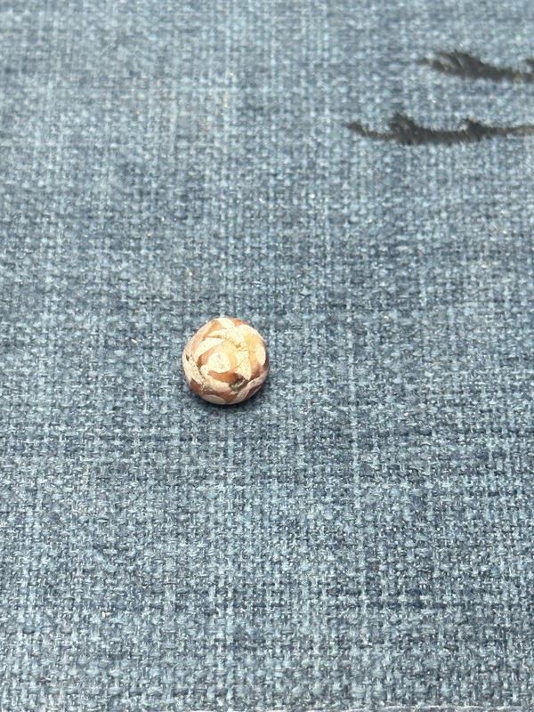 古玩陶瓷宋元精品老瑪瑙珠拍賣，當前價格89元